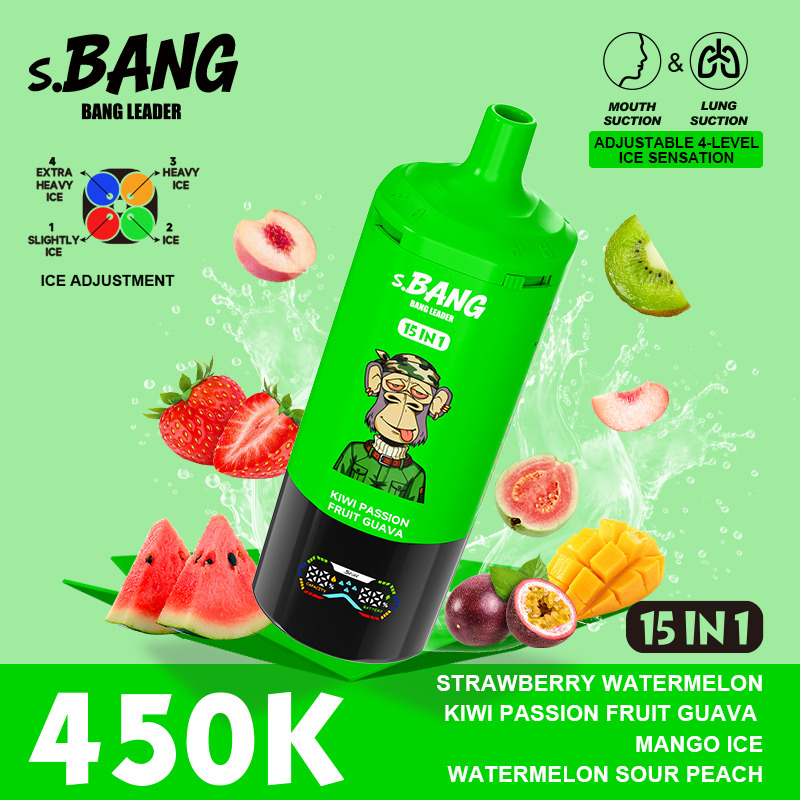 Bang Leader 450K Disposable Vape – 15-in-1 Flavors 450,000 Puffs - 图片 10