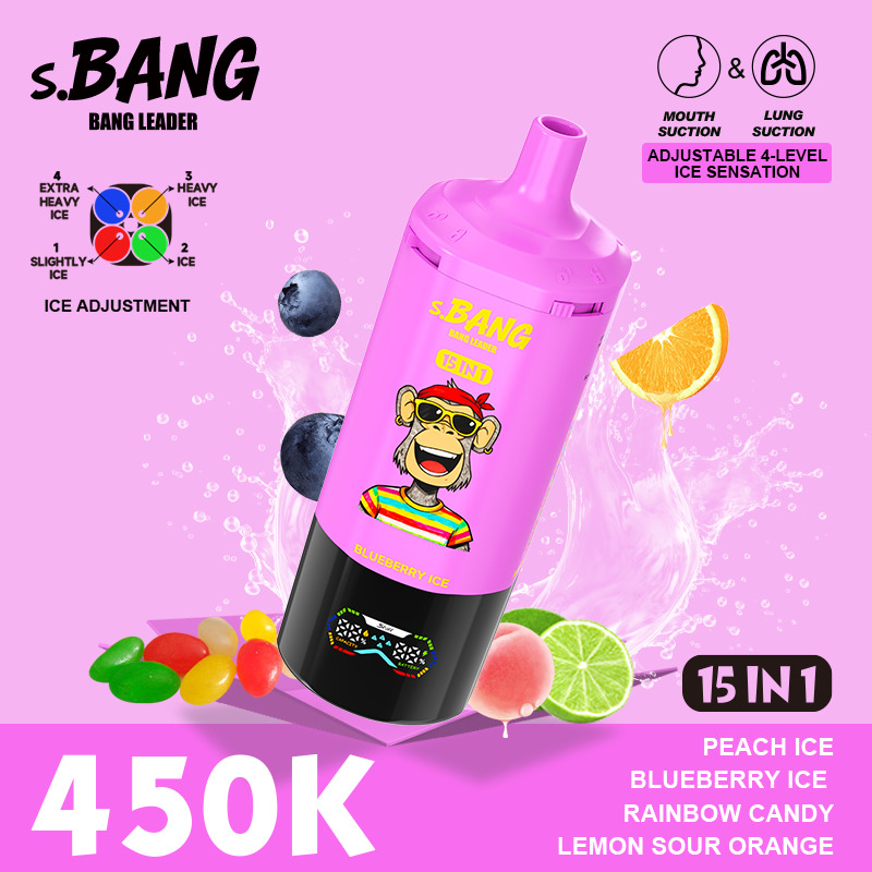 Bang Leader 450K Disposable Vape – 15-in-1 Flavors 450,000 Puffs - 图片 9