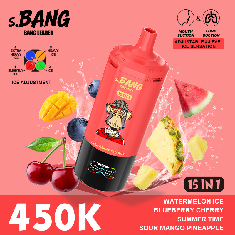 Bang Leader 450K Disposable Vape – 15-in-1 Flavors 450,000 Puffs - 图片 8