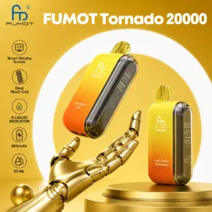 Fumot Tornado 20.000 boccate, display LED intelligente, vaporizzatore usa e getta da 20.000 boccate
