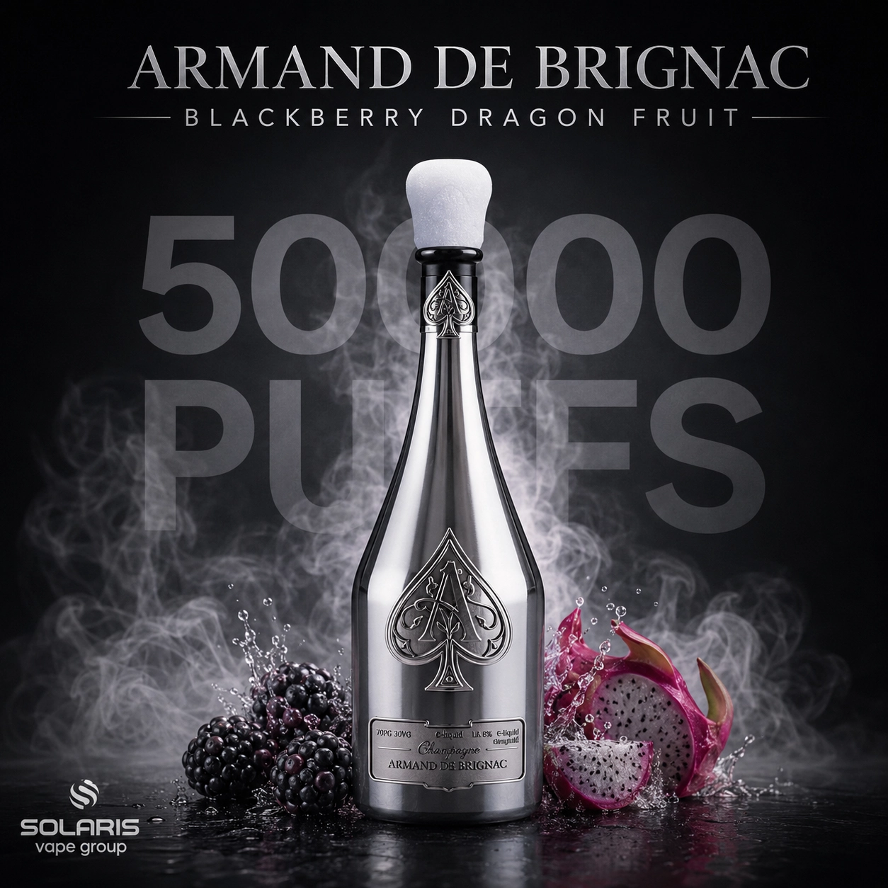 Solaris Champagne 50000 Puffs Vape – Luxury 50K Disposable Vape - 图片 12