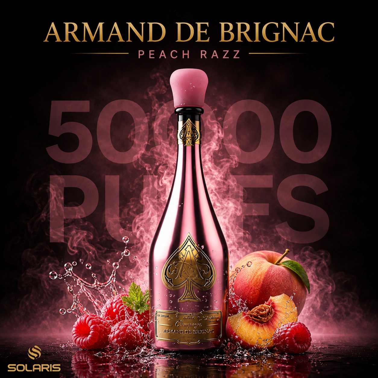 Solaris Champagne 50000 Puffs Vape – Luxury 50K Disposable Vape - 图片 11