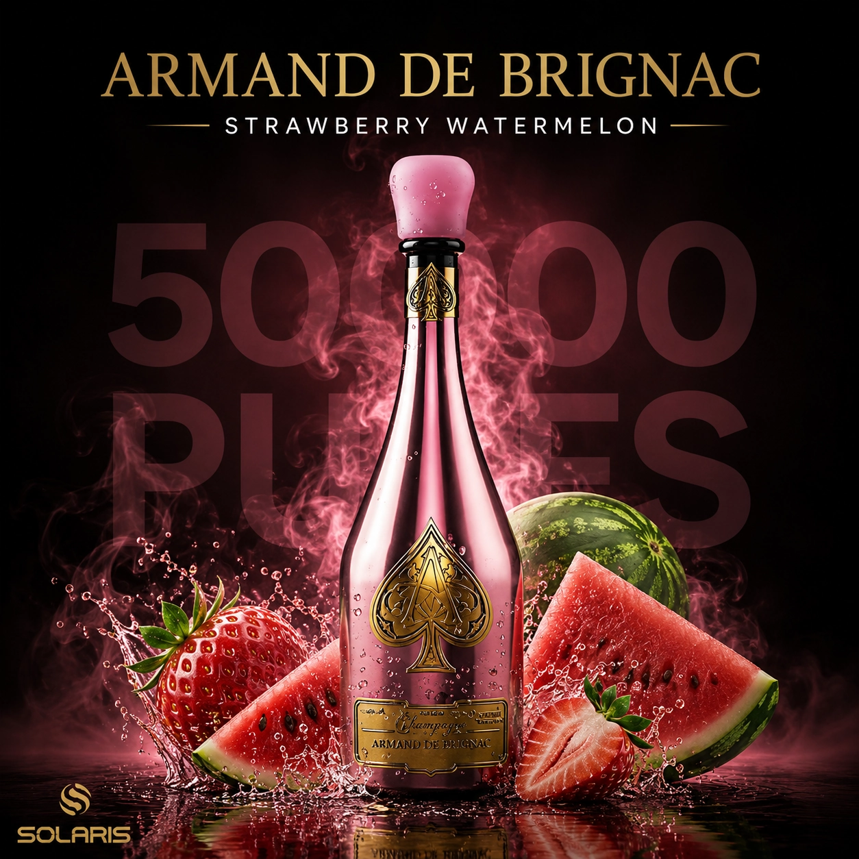 Solaris Champagne 50000 Puffs Vape – Luxury 50K Disposable Vape - 图片 3