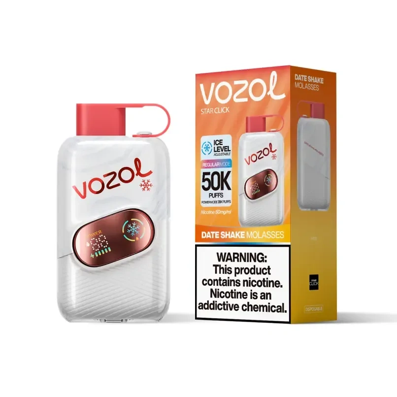 Vozol Star Click 50K disposable vape gallery image 02 showing the product device design