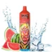 UWIN RandM Tornado 35K disposable vape in Watermelon Ice flavor, showing the device design and product presentation