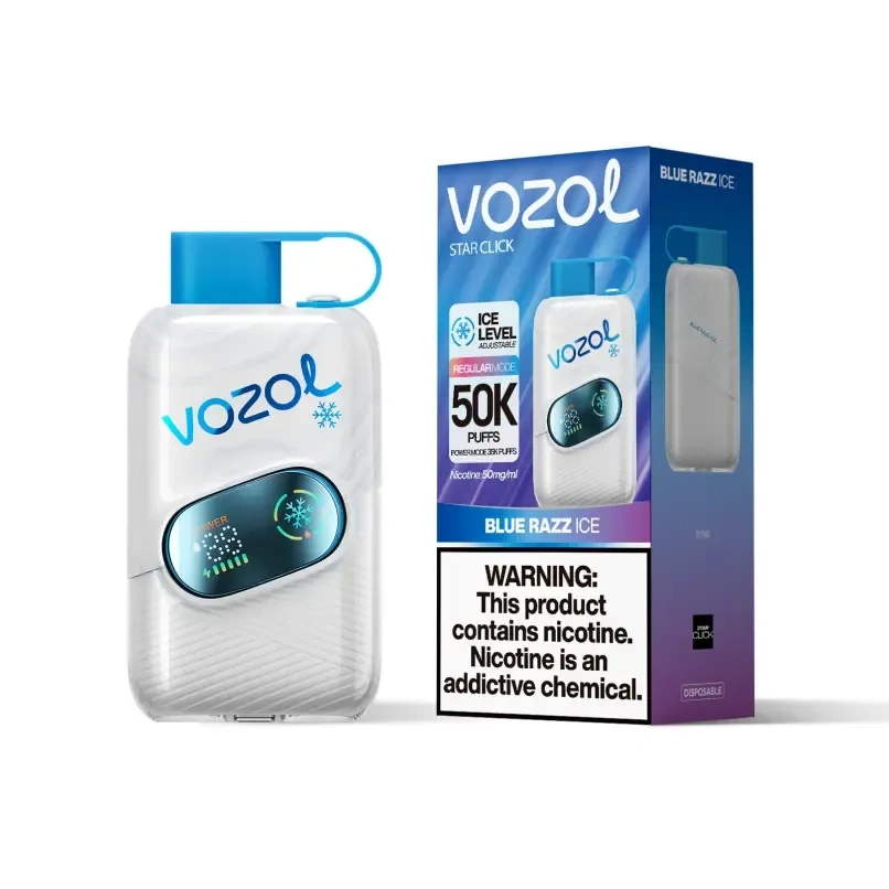 Vozol Star Click 50K disposable vape gallery image 05 showing the product device design