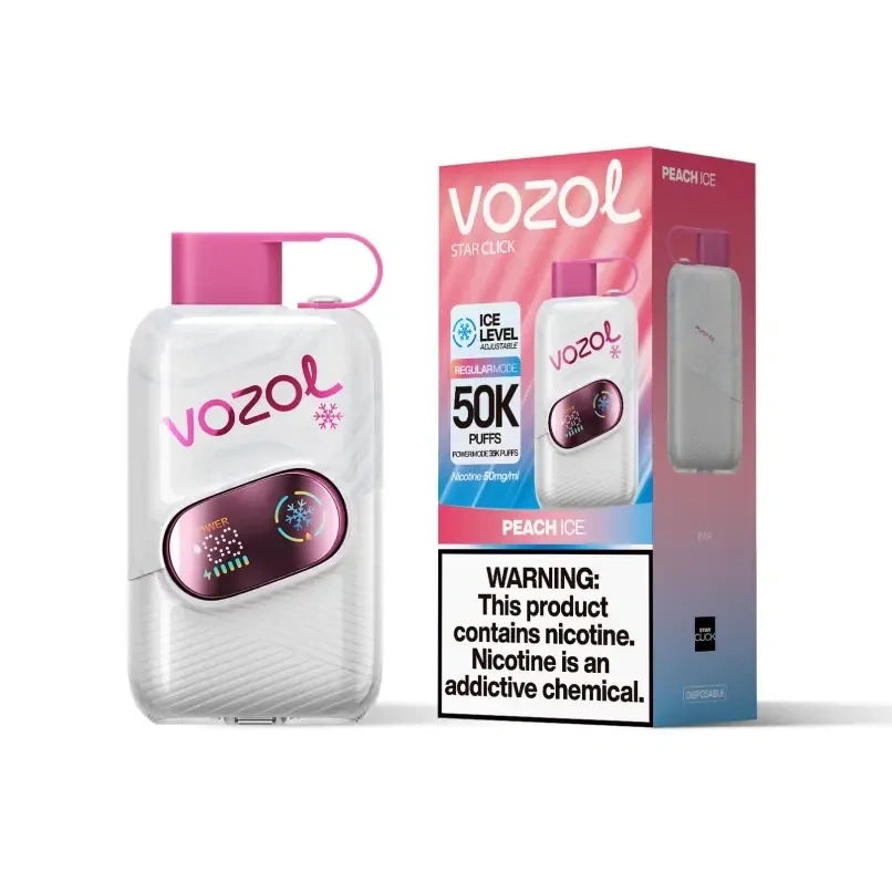 Vozol Star Click 50K disposable vape gallery image 06 showing the product device design