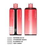 Bang Box 160K 4-in-1 disposable vape front and back view with flavor labels and display panel