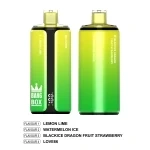 Bang Box 160K 4-in-1 vape with colorful device finish and four selectable flavor compartments