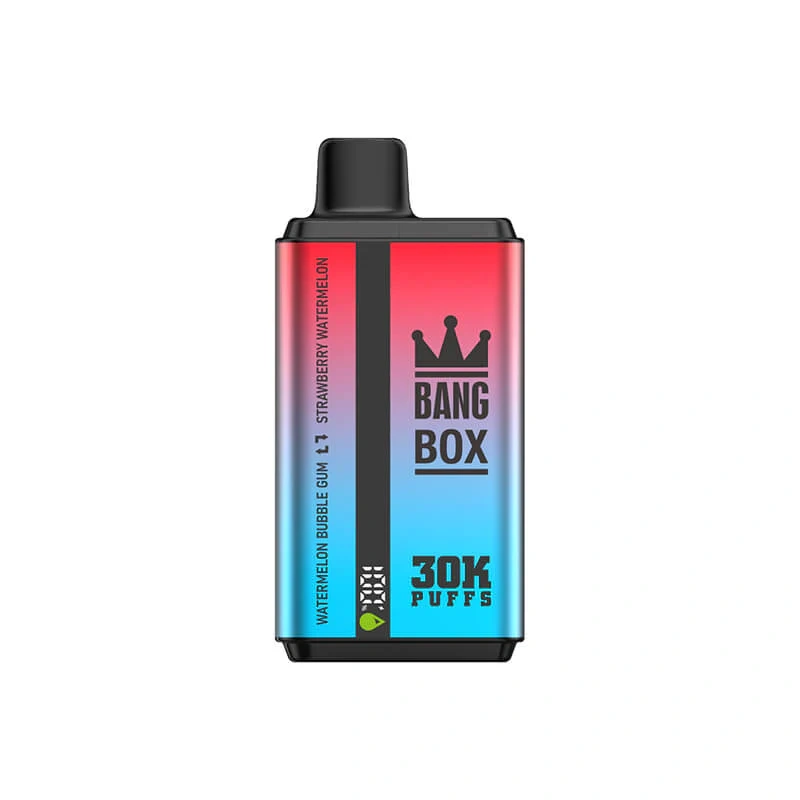 Bang Box 30K dual mesh coil vape shown in a flavor variant product gallery image