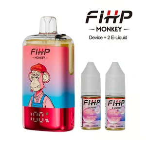 FIHP Monkey 30K LED display disposable vape in a product gallery presentation