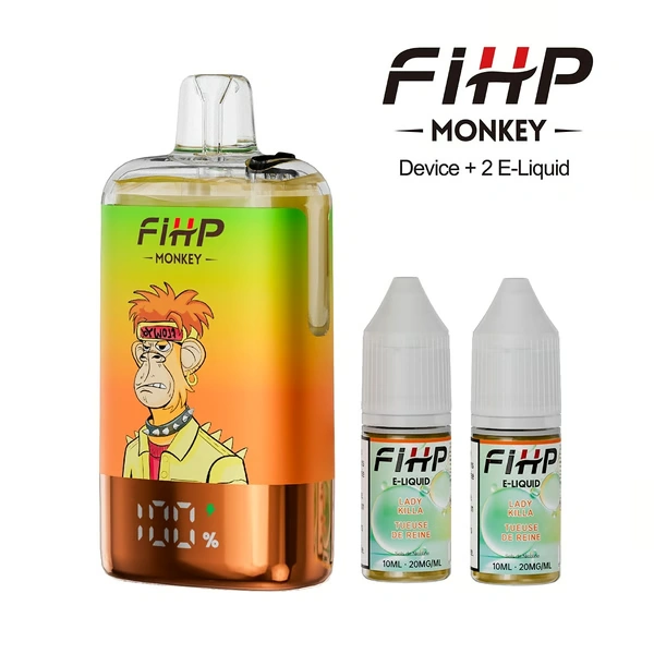 FIHP Monkey 30K branded device and retail packaging shown in a gallery image