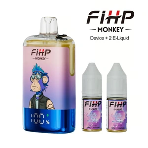 FIHP Monkey 30K disposable vape product with matching flavor-specific design