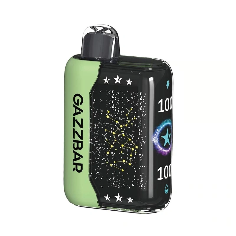 Gazzbar Turbo 30K 30000-puff disposable vape shown with colorful flavor variant artwork