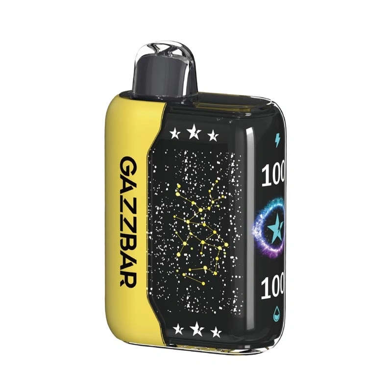 Gazzbar Turbo 30K high-capacity vape device with colorful flavor-specific package artwork