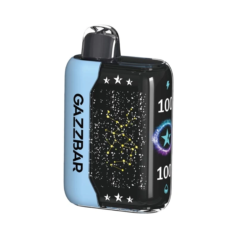 Gazzbar Turbo 30K 30000-puff disposable vape shown in a colorful product gallery design