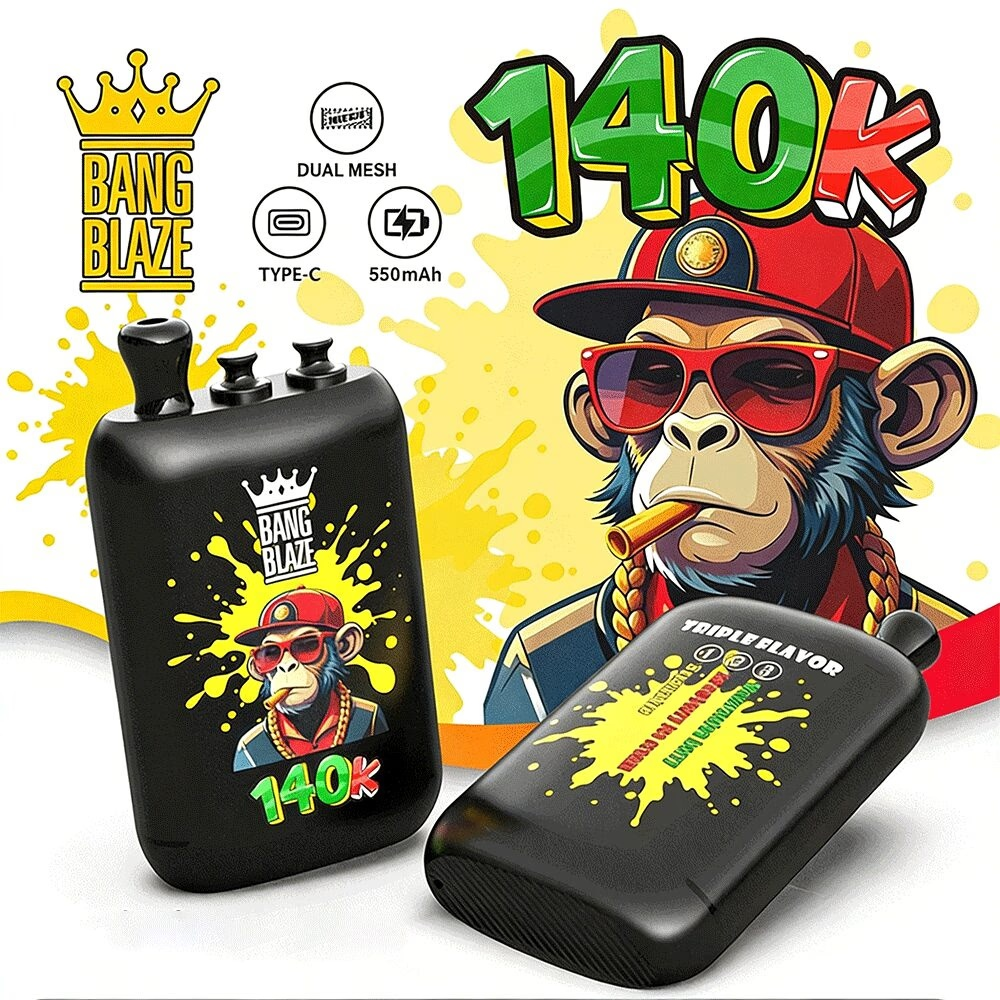 Bang Blaze 140K Disposable Vape – 140000 Puffs 3-in-1 Triple Flavor