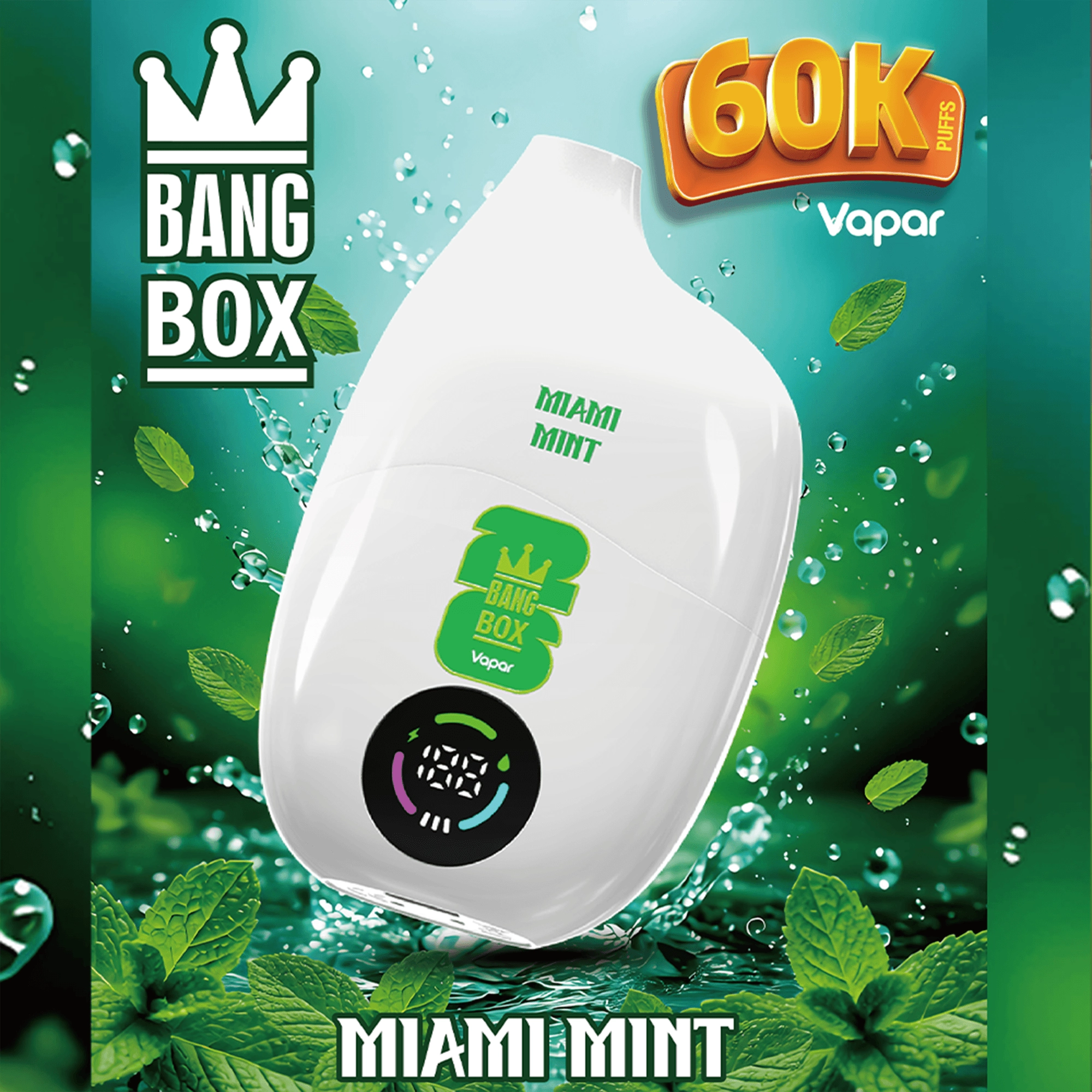 Bang Box 60K Puffs Disposable Vape colorful package presentation showing the branded model in a clear retail and wholesale product view.