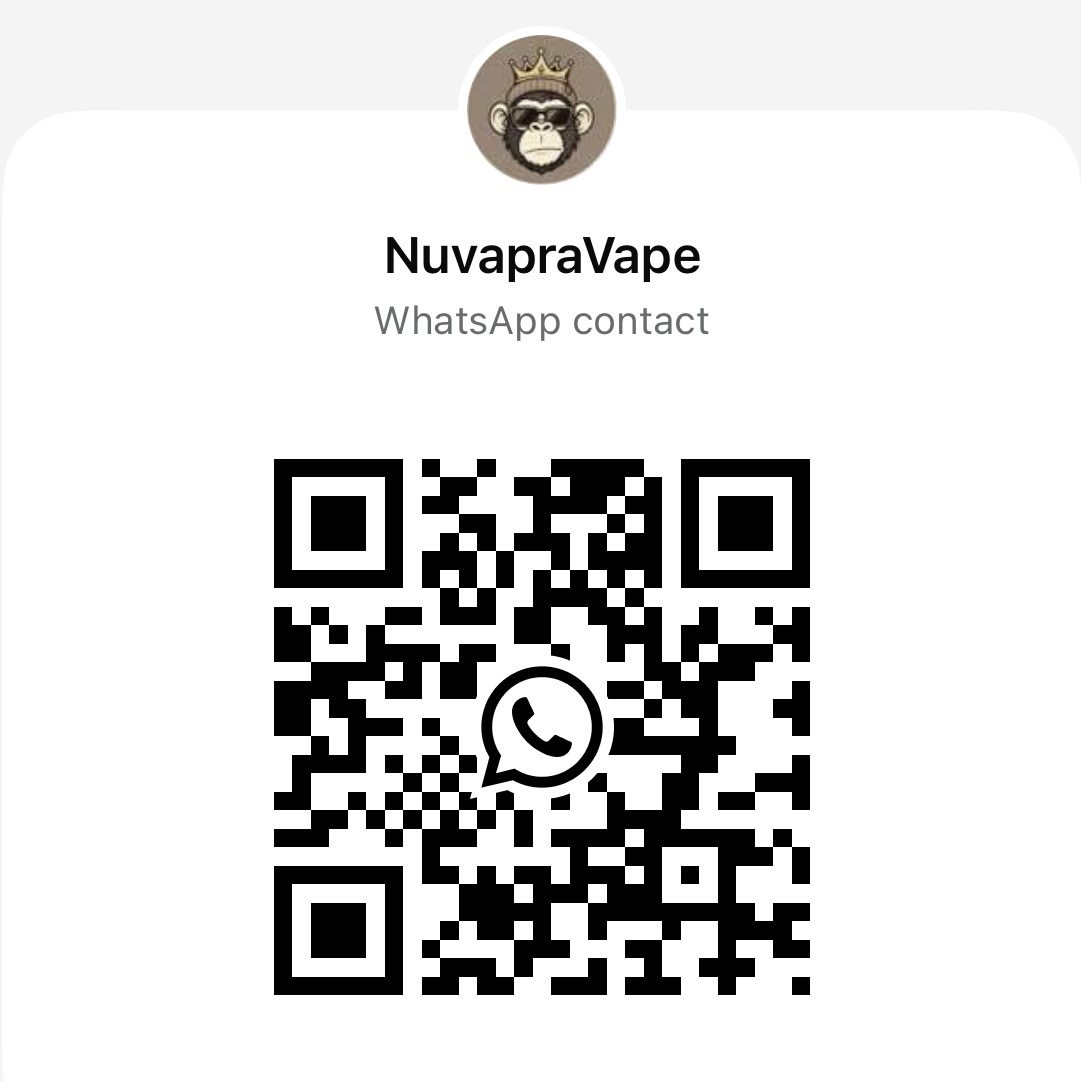 NuvapraVape WhatsApp QR Code